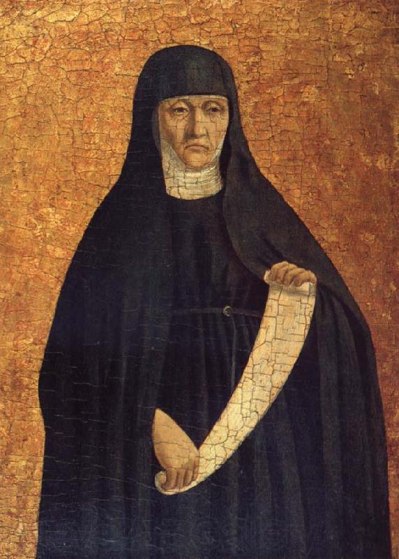 Piero della Francesca Augustinian nun France oil painting art